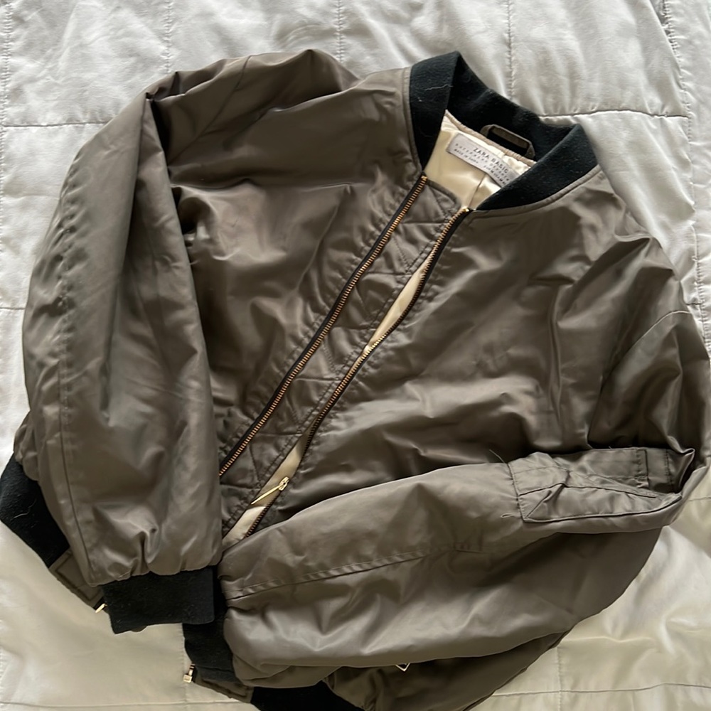 Zara bomber jacket